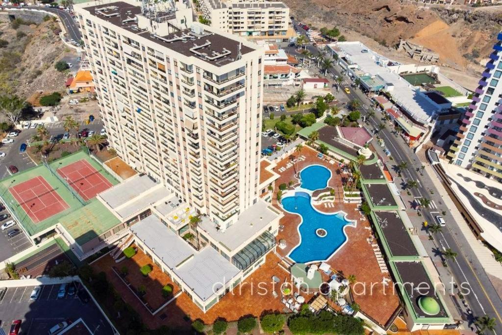 Skyline View Apartment - Free Private Parking Including & Guest Bonus Costa Adeje Dış mekan fotoğraf