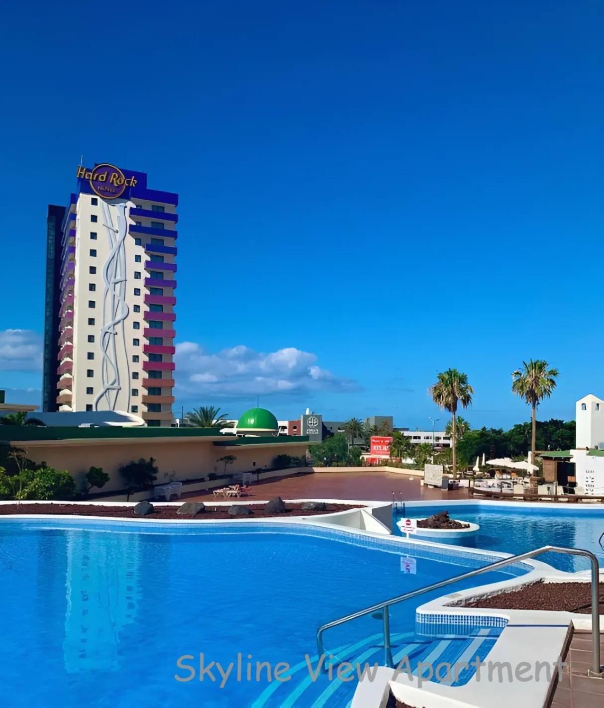 Skyline View Apartment - Free Private Parking Including & Guest Bonus Costa Adeje Dış mekan fotoğraf