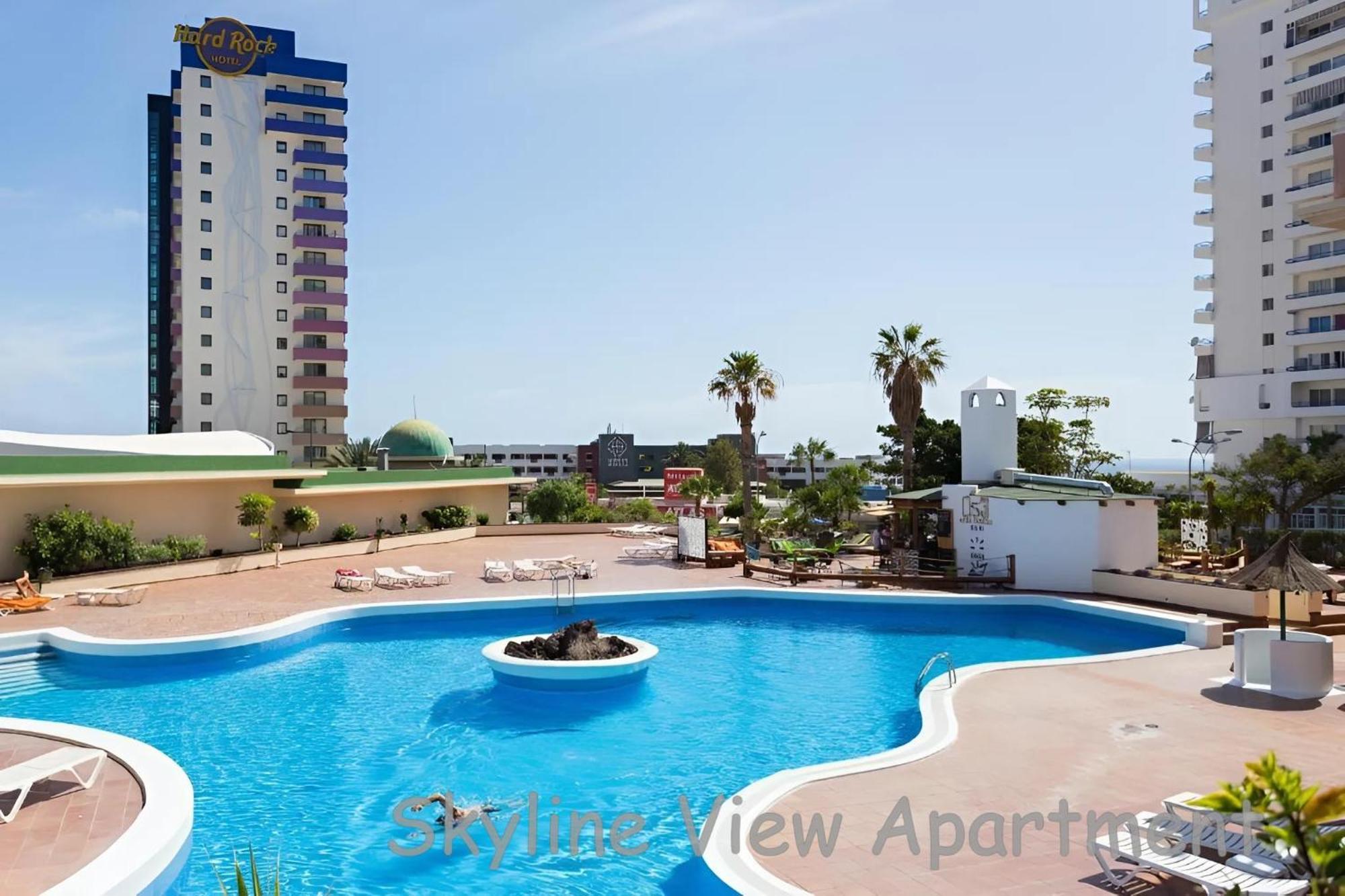 Skyline View Apartment - Free Private Parking Including & Guest Bonus Costa Adeje Dış mekan fotoğraf