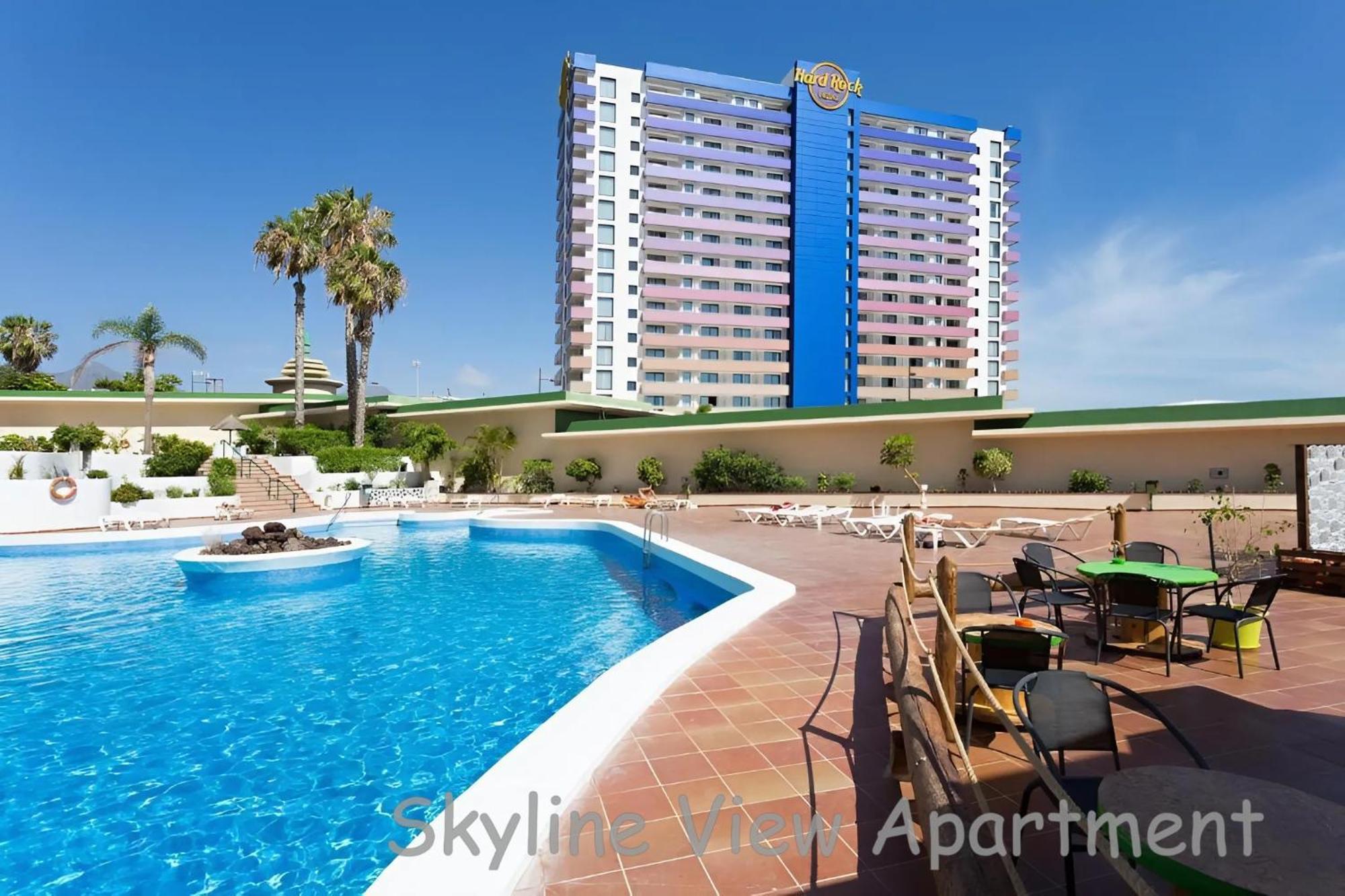 Skyline View Apartment - Free Private Parking Including & Guest Bonus Costa Adeje Dış mekan fotoğraf