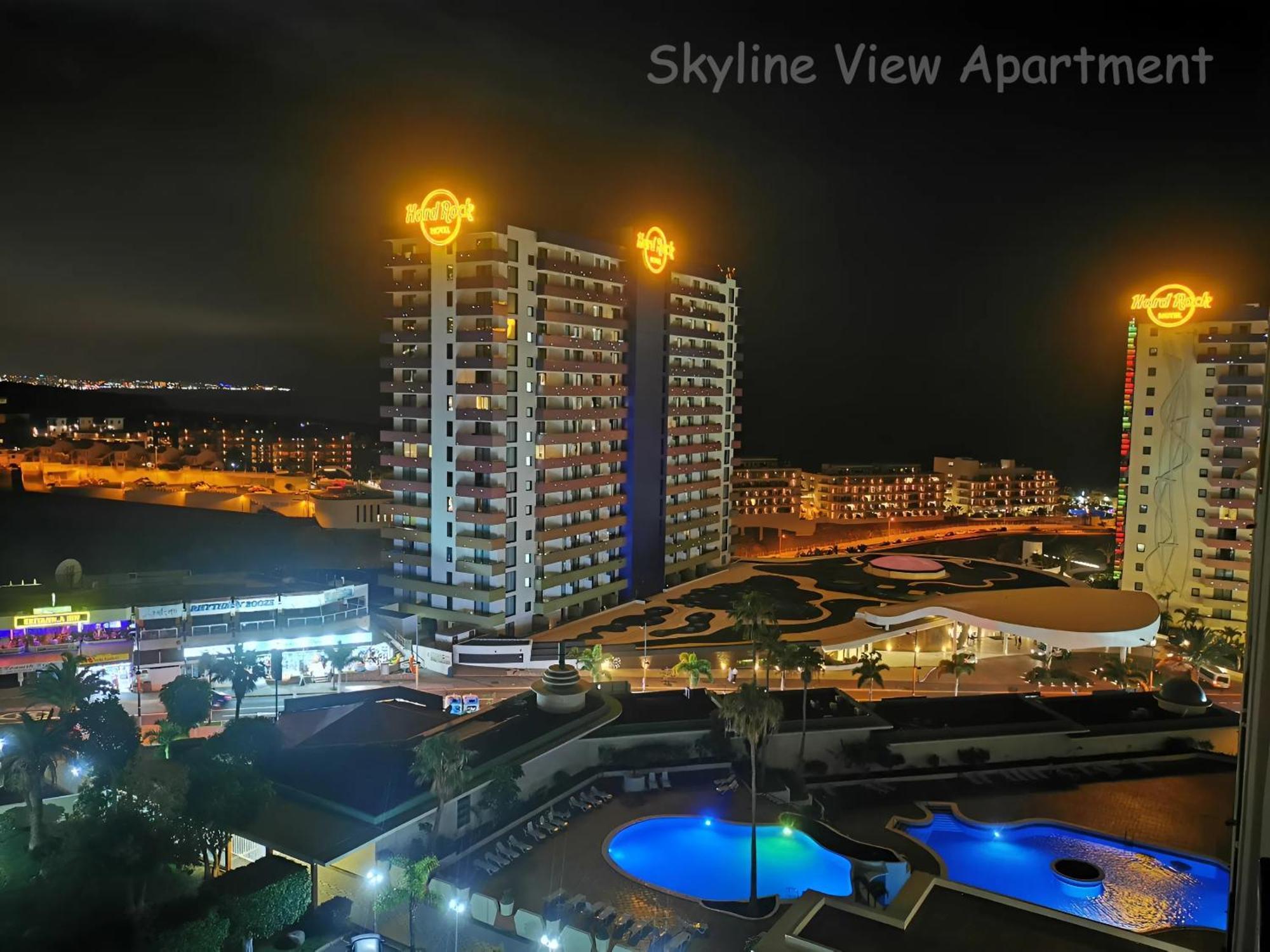 Skyline View Apartment - Free Private Parking Including & Guest Bonus Costa Adeje Dış mekan fotoğraf